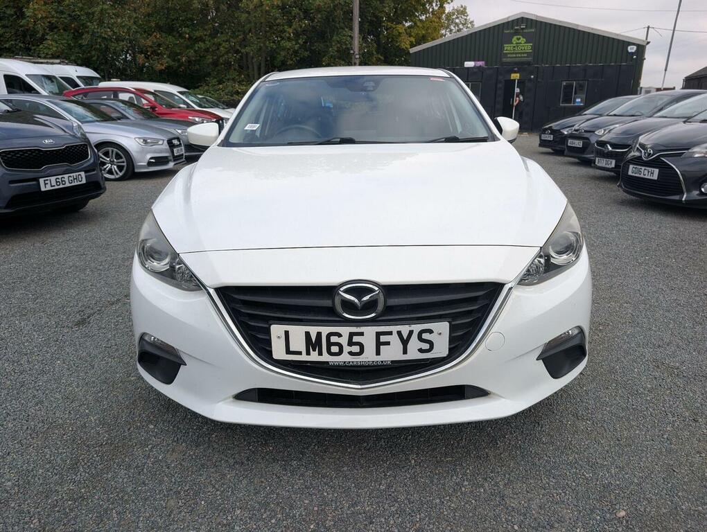 Mazda 3 Hatchback 2.0 Skyactiv-g Se Euro 6 Ss 2015 LM65FYS White #5
