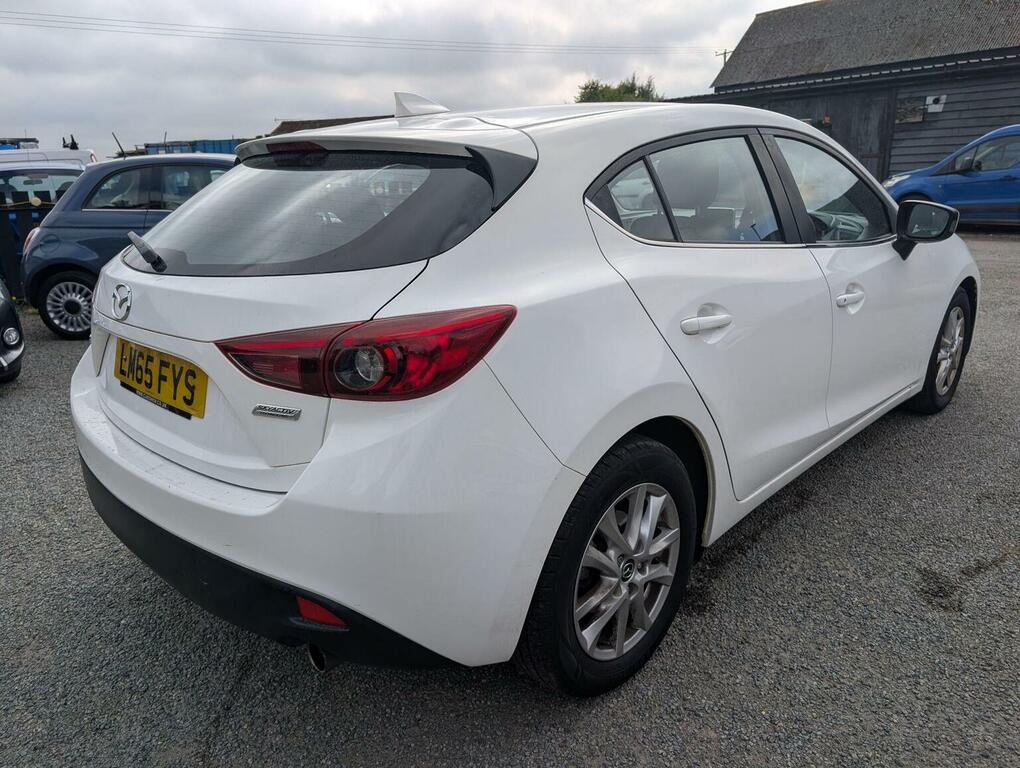 Mazda 3 Hatchback 2.0 Skyactiv-g Se Euro 6 Ss 2015 LM65FYS White #3