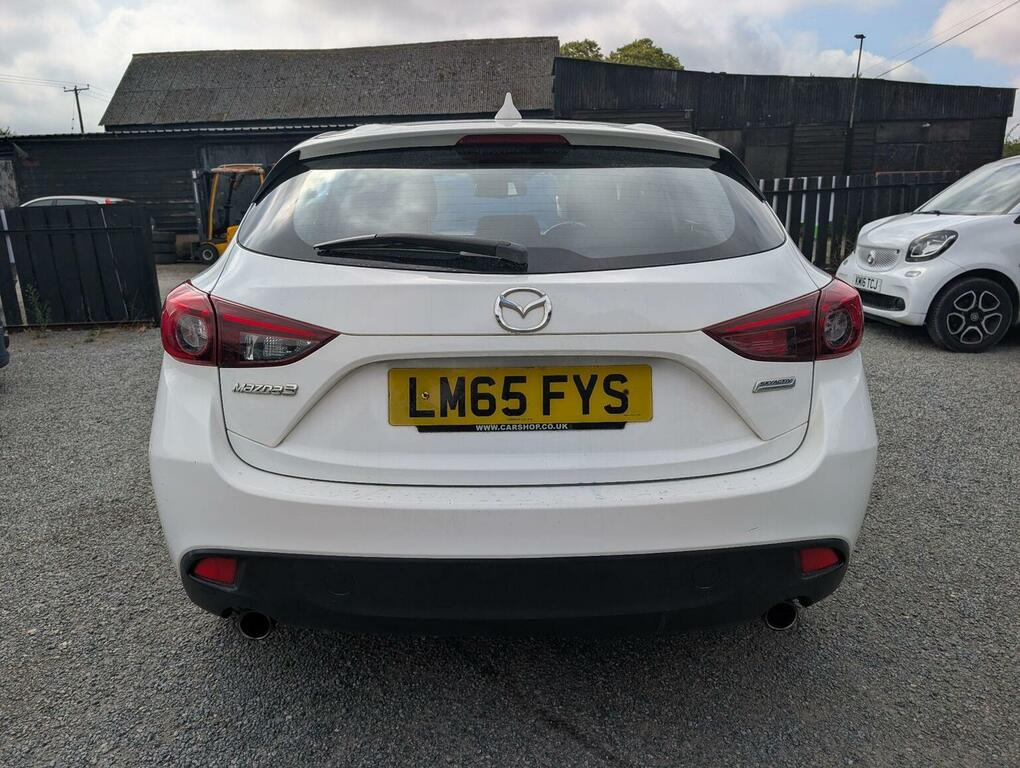 Mazda 3 Hatchback 2.0 Skyactiv-g Se Euro 6 Ss 2015 LM65FYS White #6