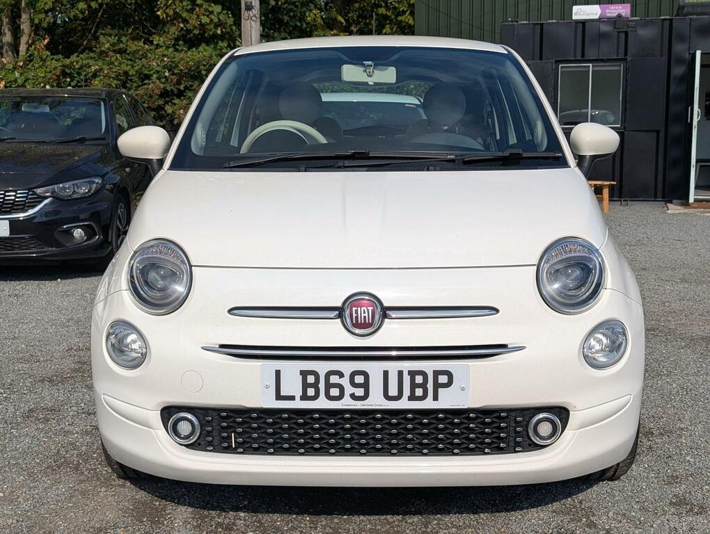 Fiat 500 1.2 Lounge Euro 6 Ss LB69UBP White #2