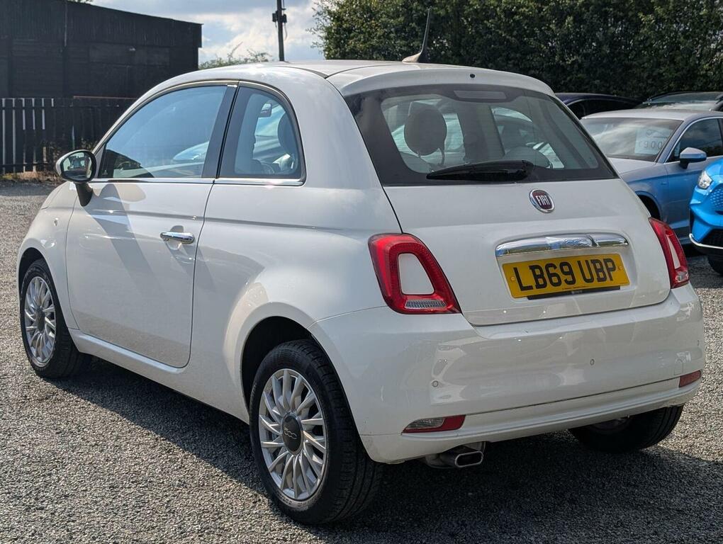 Fiat 500 1.2 Lounge Euro 6 Ss LB69UBP White #4