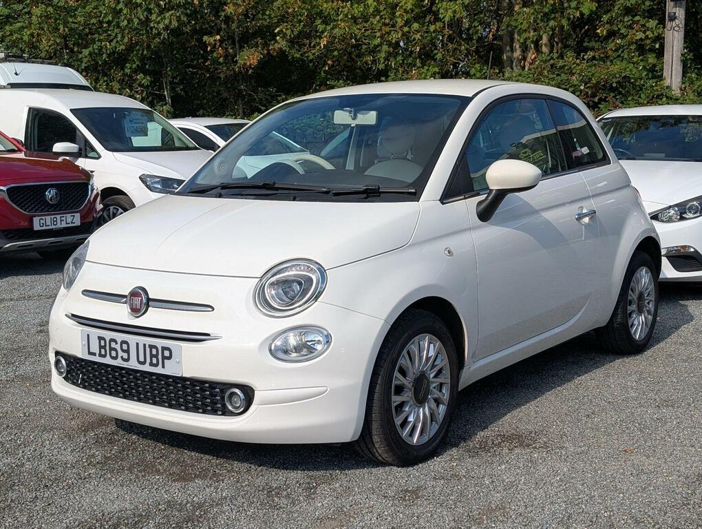 Fiat 500 1.2 Lounge Euro 6 Ss LB69UBP White #3