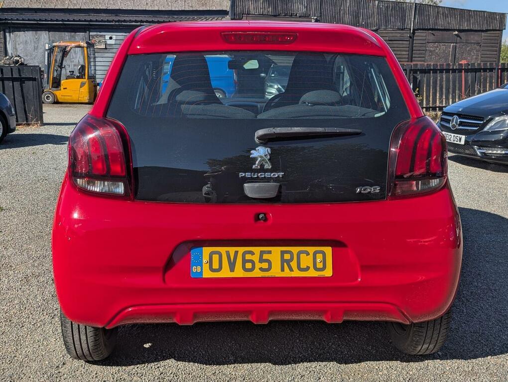 Peugeot 108 1.0 Active 2 Tronic Euro 6 Red #4