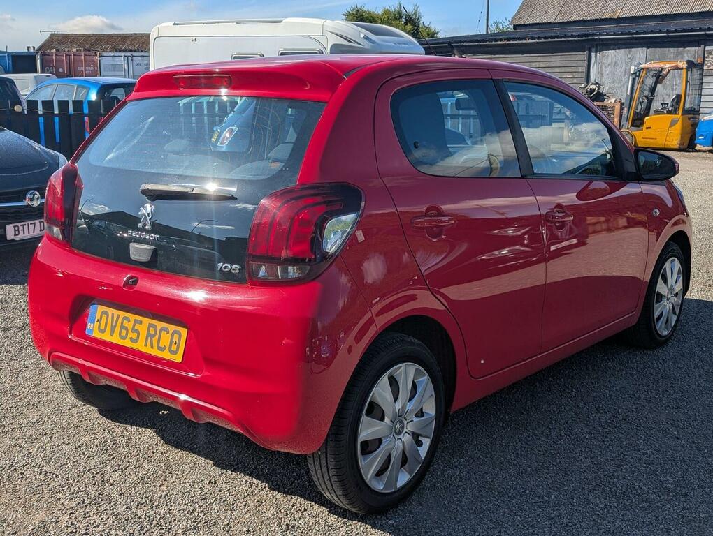 Peugeot 108 1.0 Active 2 Tronic Euro 6 Red #5