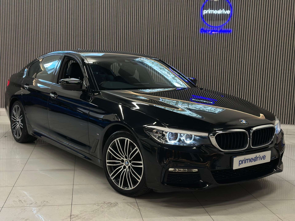 BMW 5 Series 530E M Sport Black