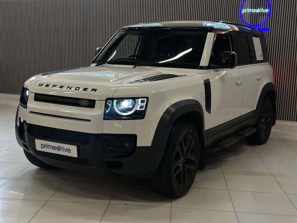 Land Rover Defender Hse D 4Wd White #2