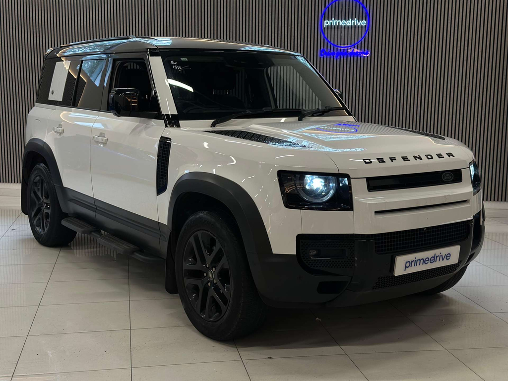 Land Rover Defender Hse D 4Wd White #4
