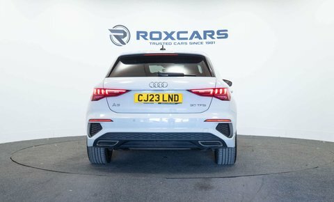 Audi A3 Hatchback CJ23LND White #6