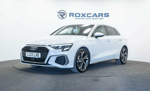 Audi A3 Hatchback CJ23LND White #3