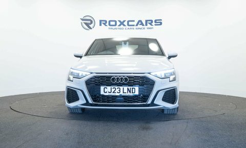 Audi A3 Hatchback CJ23LND White #2