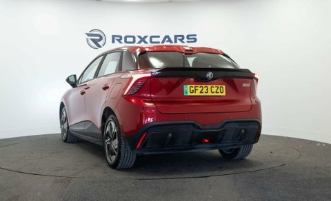 MG MG4 Hatchback GF23CZO Red #5