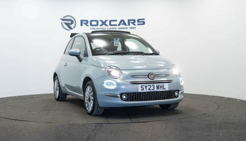 Fiat 500 Convertible SY23WHL Green