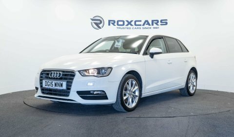 Audi A3 Hatchback DG15WNW White #3