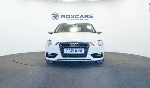 Audi A3 Hatchback DG15WNW White #2