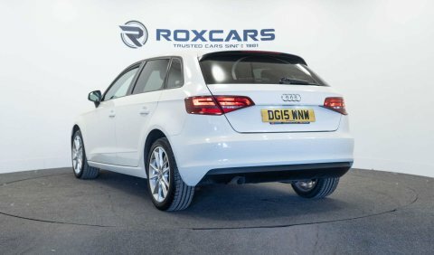 Audi A3 Hatchback DG15WNW White #5