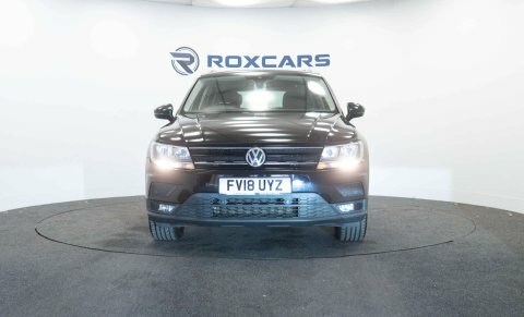 Volkswagen Tiguan Se Nav Tdi Bmt 4Motion FV18UYZ Black #2