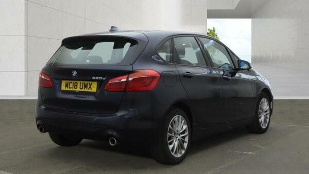BMW 2 Series Active Tourer 2.0 220D Sport Euro 6 Ss MC18UMX Blue #3