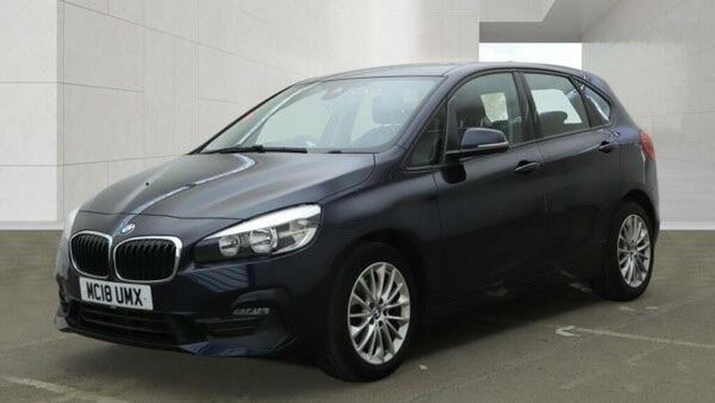 BMW 2 Series Active Tourer 2.0 220D Sport Euro 6 Ss MC18UMX Blue #4