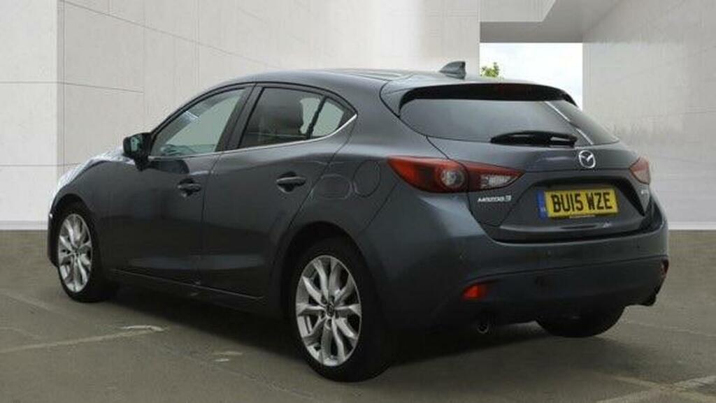 Mazda 3 2.0 Skyactiv-g Sport Nav Euro 5 Ss BU15WZE Grey #6