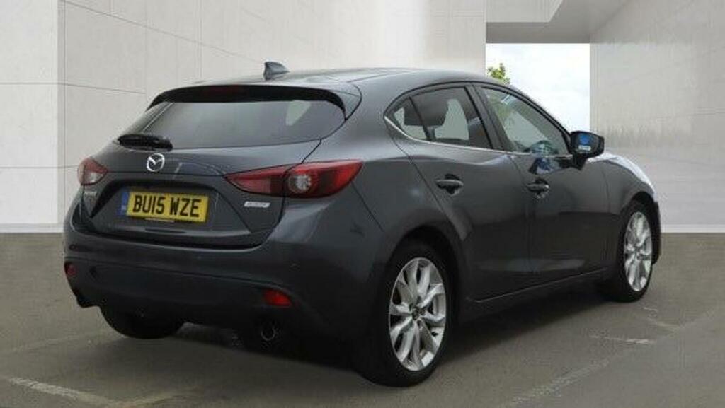 Mazda 3 2.0 Skyactiv-g Sport Nav Euro 5 Ss BU15WZE Grey #3