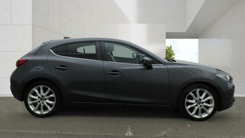Mazda 3 2.0 Skyactiv-g Sport Nav Euro 5 Ss BU15WZE Grey #2