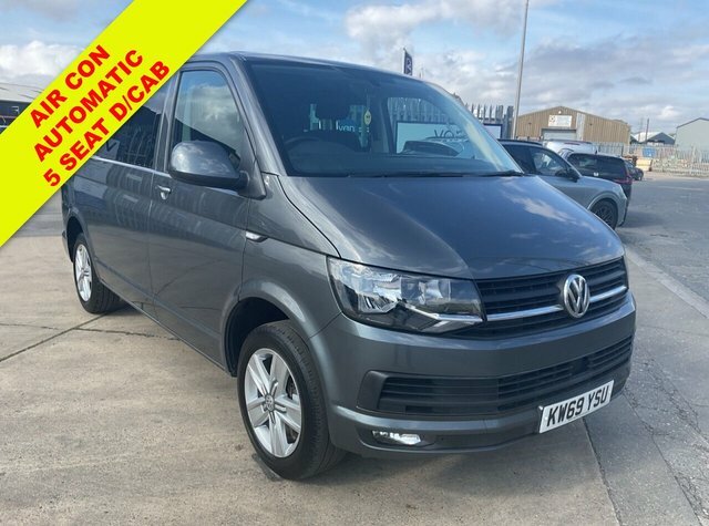 Volkswagen Transporter 2.0 Tdi T32 Highline Kombi Double Cab D Grey