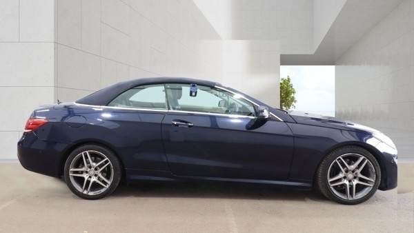 Mercedes-Benz E Class E350 Bluetec Amg Line Blue #5