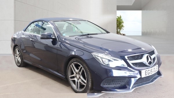 Mercedes-Benz E Class E350 Bluetec Amg Line Blue #2