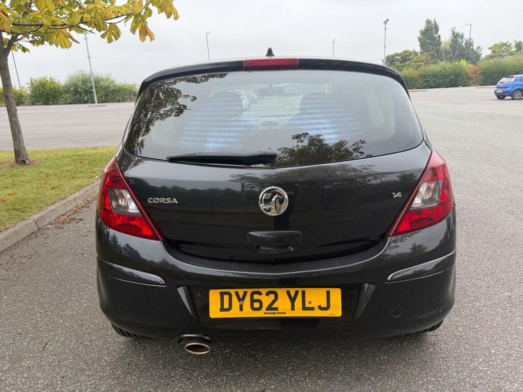 Vauxhall Corsa 1.4 16V Sri Euro 5 Black #6