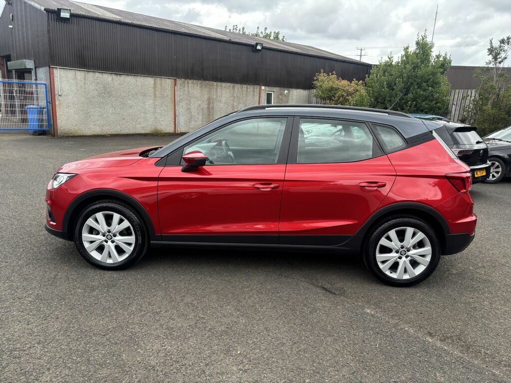 Seat Arona 1.0 Tsi Se Technology Dsg XHZ8352 Red #6