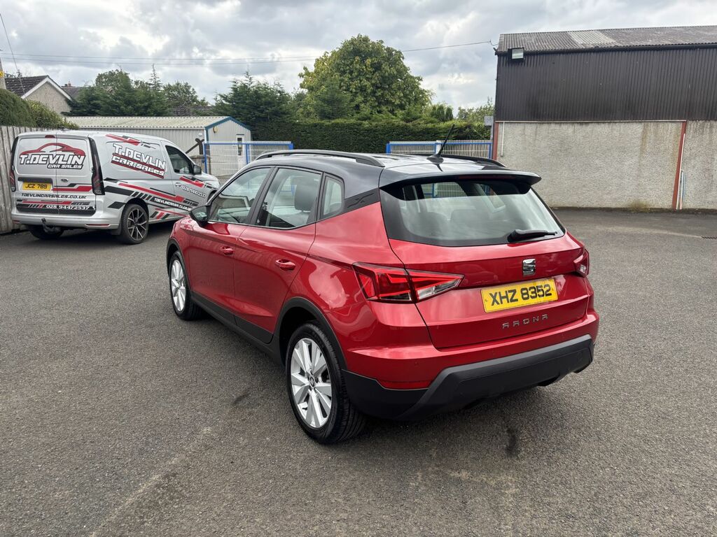 Seat Arona 1.0 Tsi Se Technology Dsg XHZ8352 Red #3