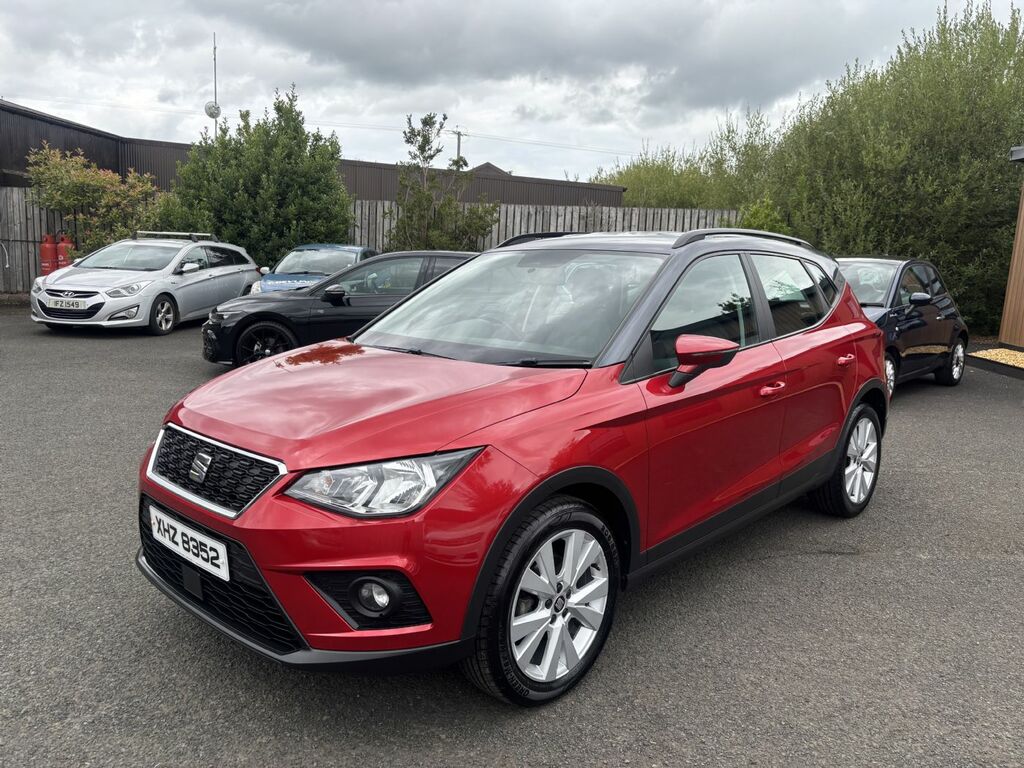 Seat Arona 1.0 Tsi Se Technology Dsg XHZ8352 Red #2