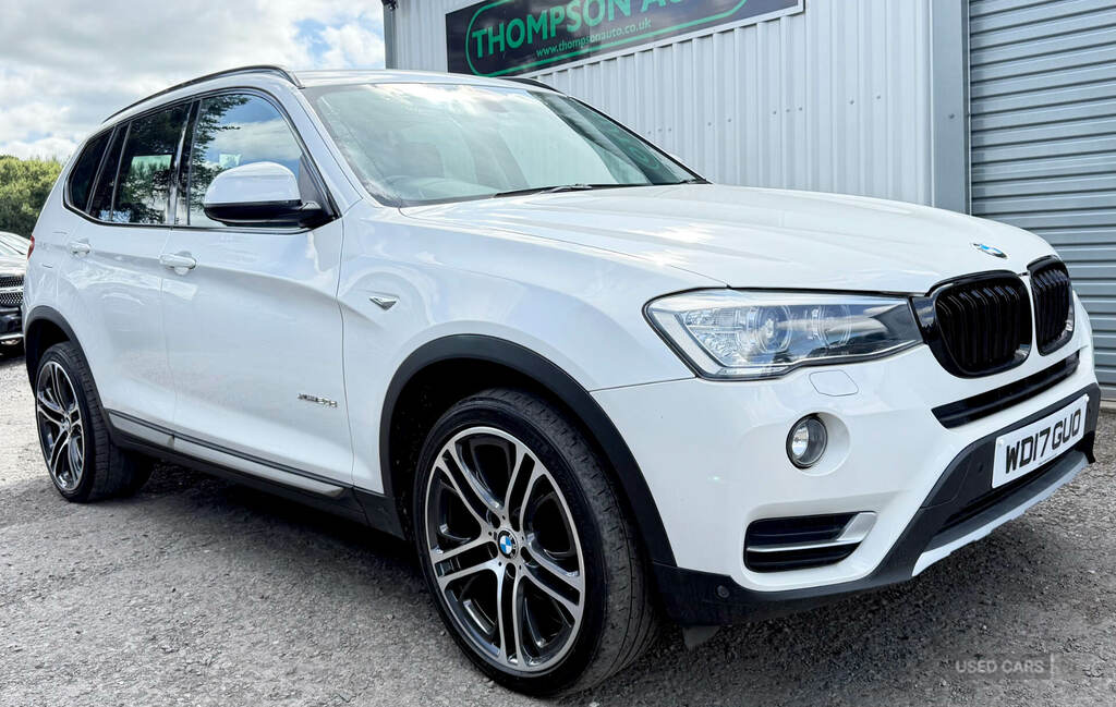BMW X3 Xdrive20d Xline Step White