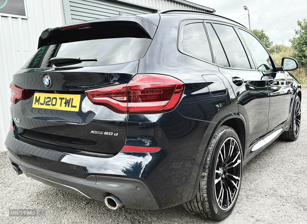 BMW X3 Xdrive20d M Sport Step MJ20TWL Black #3