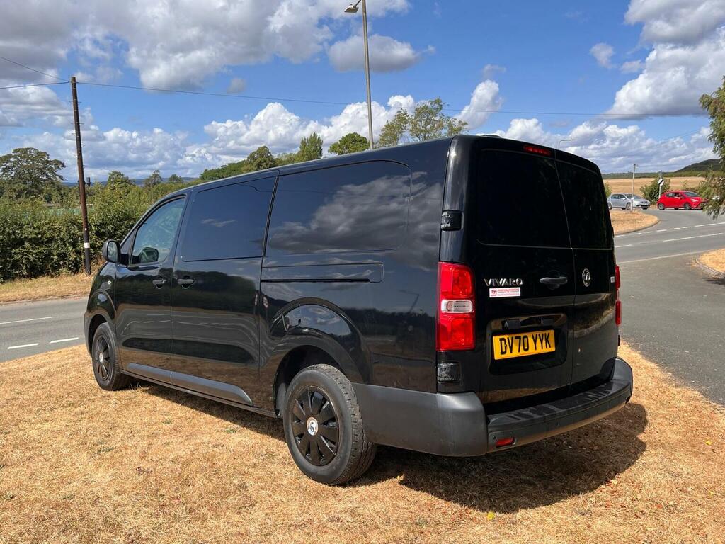 Vauxhall Vivaro Panel Van 1.5 Turbo D 2900 Dynamic L2 H1 Euro 6 S DV70YYK Black #4