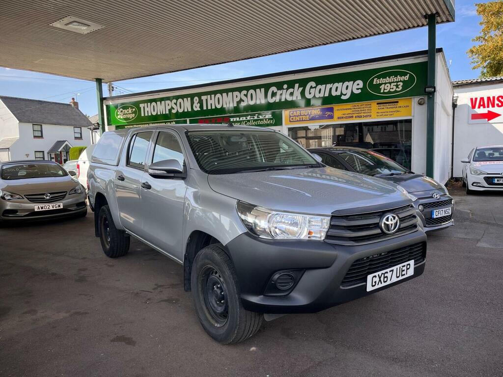 Toyota HILUX Pickup 2.4 D-4d Active 4Wd Euro 6 3.5T 2017 Silver #3