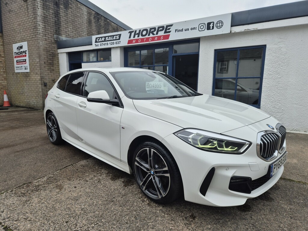 BMW 1 Series 2.0 118D M Sport 2020 White #2