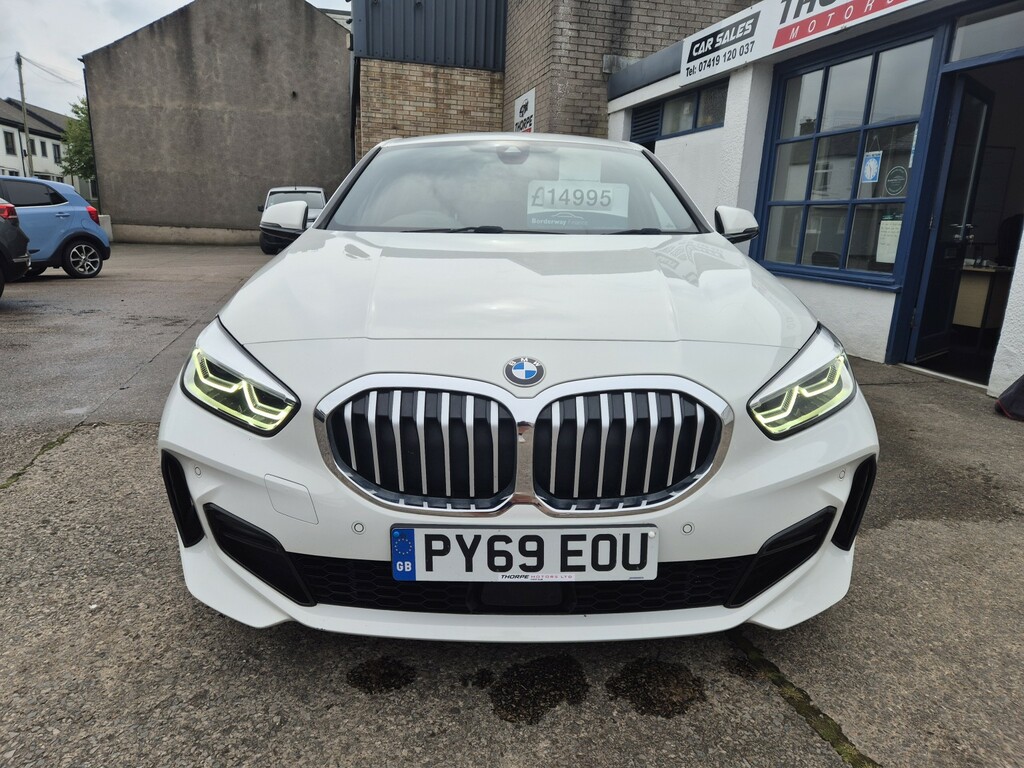 BMW 1 Series 2.0 118D M Sport 2020 White #4