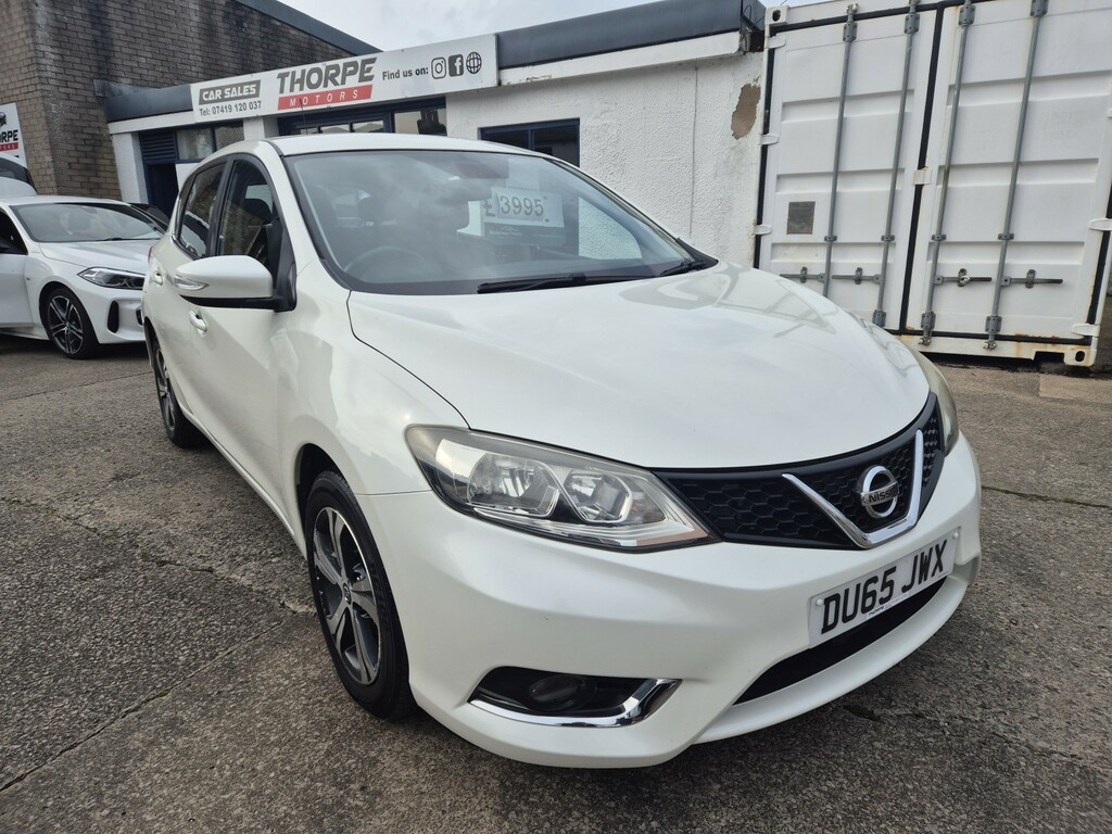 Nissan Pulsar 1.2 Dig-t Acenta 2015 White #6