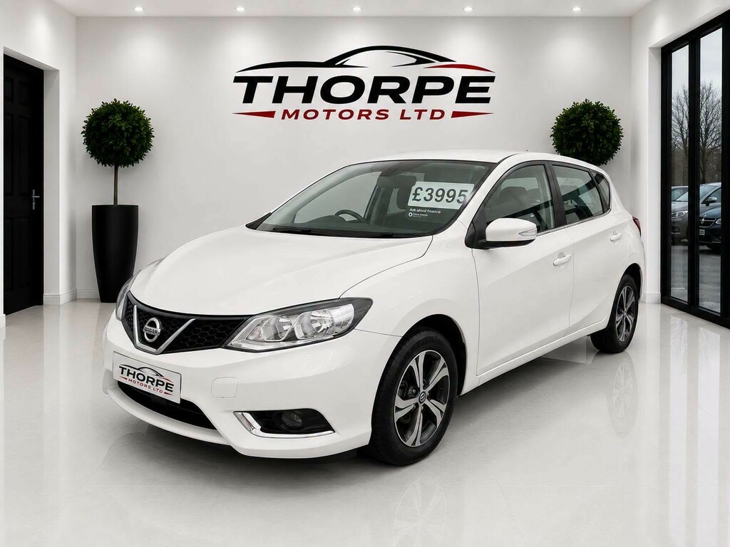 Nissan Pulsar 1.2 Dig-t Acenta 2015 White #3