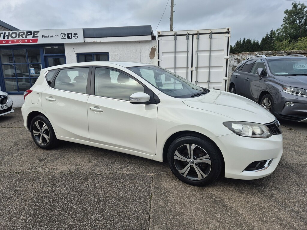 Nissan Pulsar 1.2 Dig-t Acenta 2015 White #4