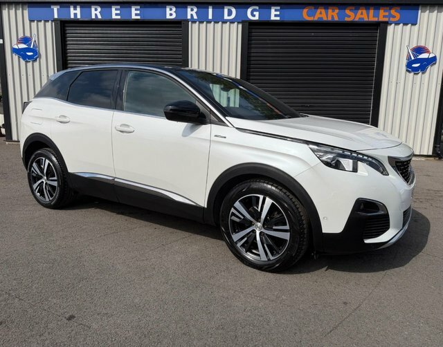 Peugeot 3008 2.0 Bluehdi Gt Line Suv Euro 6 White