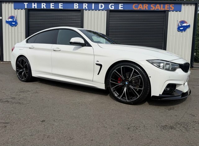BMW 4 Series Gran Coupe 2.0 420D M Sport Hatchback Euro 6 White