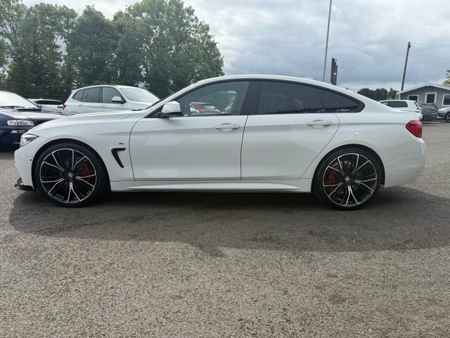 BMW 4 Series Gran Coupe 2.0 420D M Sport Hatchback Euro 6 White #5