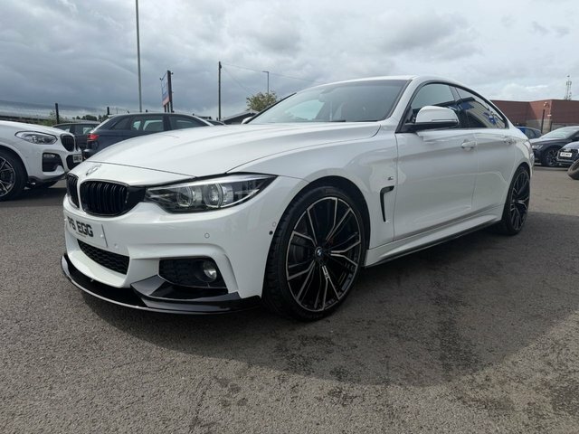 BMW 4 Series Gran Coupe 2.0 420D M Sport Hatchback Euro 6 White #6