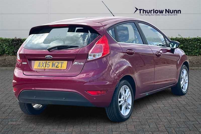 Ford Fiesta 1.0T Ecoboost Zetec Hatchback Powershif Red #3