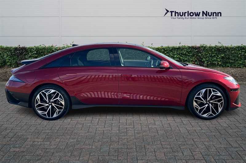 Hyundai Ioniq 6 77.4Kwh Ultimate Saloon 228 Ps SM73ZNP Red #2