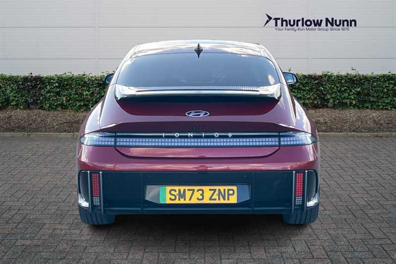 Hyundai Ioniq 6 77.4Kwh Ultimate Saloon 228 Ps SM73ZNP Red #4