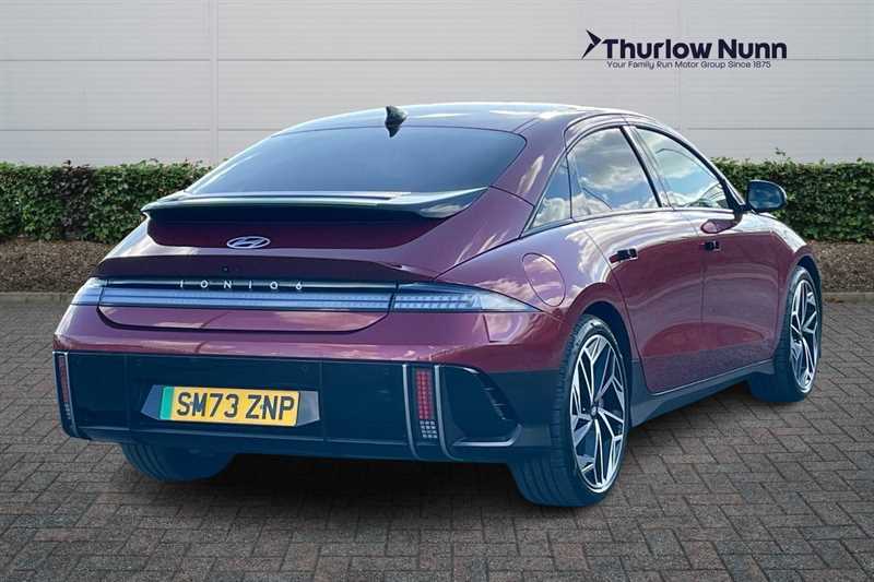 Hyundai Ioniq 6 77.4Kwh Ultimate Saloon 228 Ps SM73ZNP Red #3
