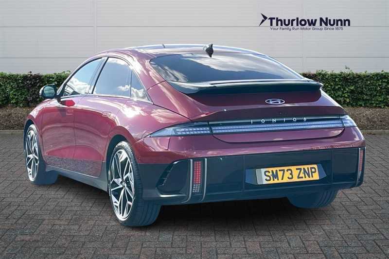 Hyundai Ioniq 6 77.4Kwh Ultimate Saloon 228 Ps SM73ZNP Red #5